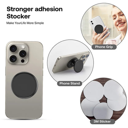 Grippopso Adhesive Phone Socket Holder Finger Grip Bracket Support Telephone for IPhone 15 Pro Max 14 13 Samsung Socket Stand