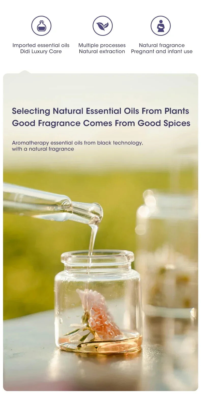 Mini Aroma Diffuser USB Plant Essential Oil Diffuser Home Car Aromatherapy Machine Toilet Office Air Purification Nebulizer