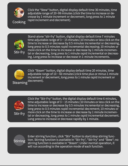 Vollautomatischer Wok-Roboter für Zuhause – keine Aufsicht erforderlich – Drehender und wendender Wok-Roboter