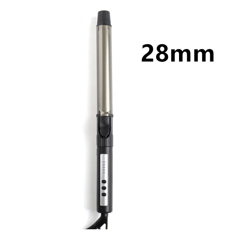 Professional Ceramic Hair Curler LED Digital Temperature Display Curling Iron Roller Curls Wand Waver Hair Styling Tool 20#122