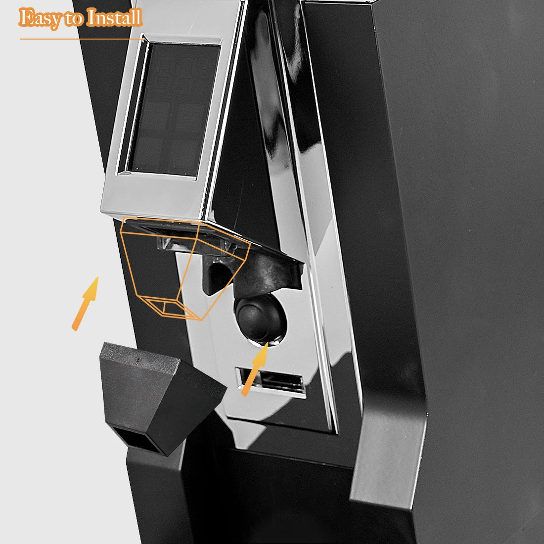 CAFEMASY Coffee Grinder Grind Spout Funnel Espresso Coffee Grinder Powder Outlet Mouth For Eureka Mignon Grinder Accessories