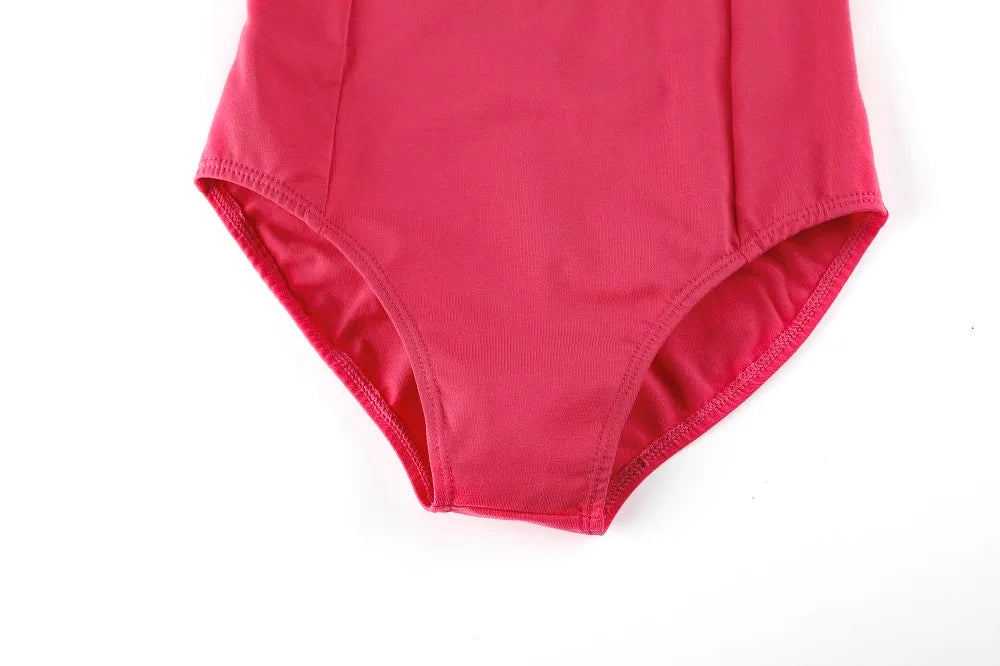 New Girls Camisole Ballet Leotard Dancewear Cotton Gymnastics Leotard Strap Ballet Leotard Dress