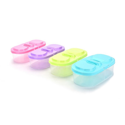 Portable Plastic Protector Case Container Trip Outdoor Lunch Fruit Food Lunch Box Storage Holder Cheap Banana Trip Outdoor Box
