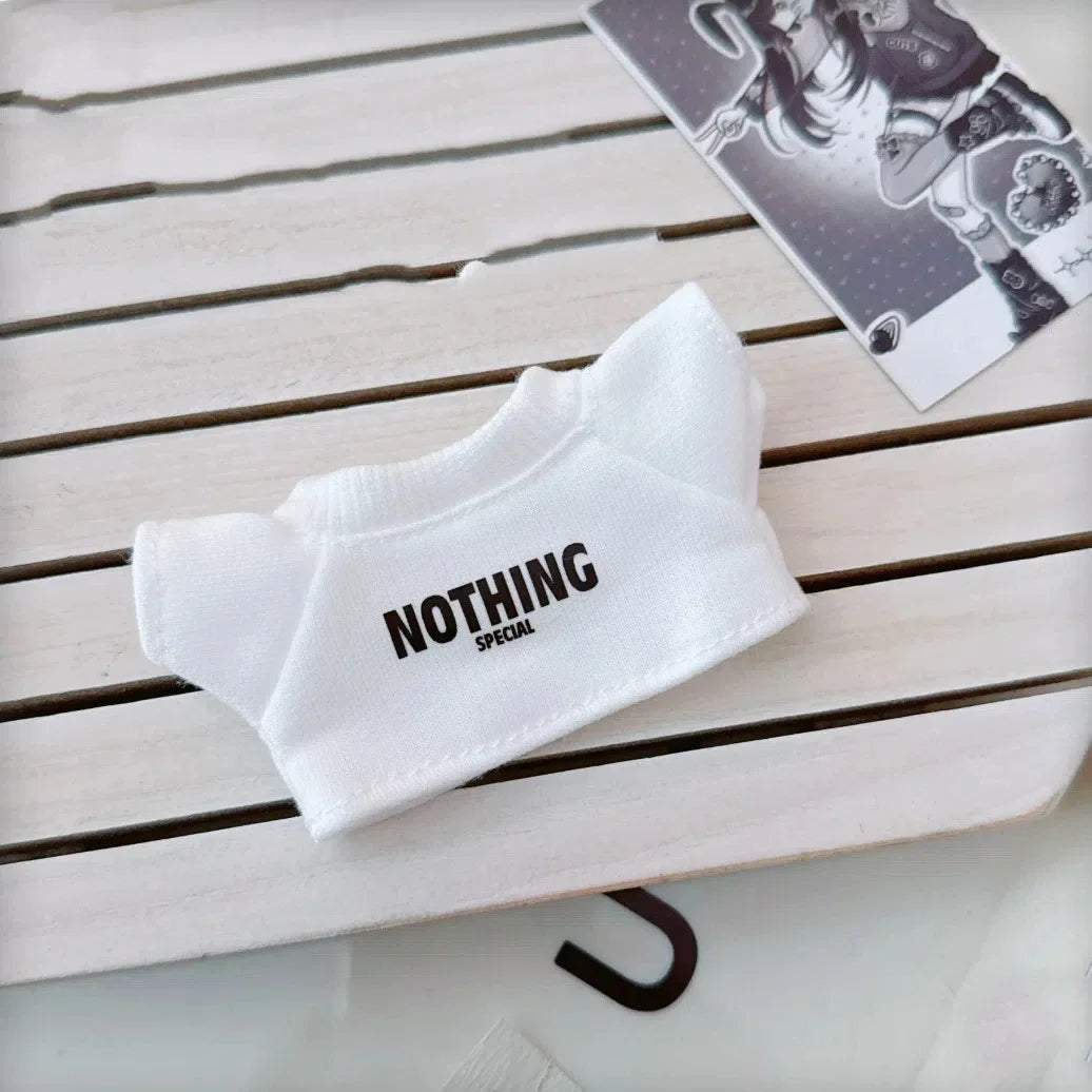 NO Doll,  For Labubu Doll Clothing Set Hat 17cm Clothes Shoes Doll DIY Accessories Training Sitting Party Games Toys Gifts