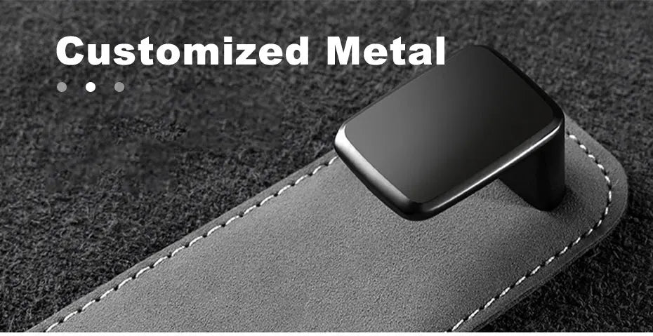 BLALION Car Seat Hook Hanger Hook Flip Leather Suede Auto Back Seat Headrest Hooks Storage Hanger Upgrade Car Interior Organizer