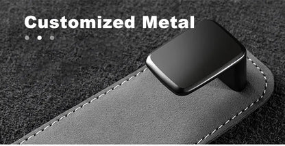 BLALION Car Seat Hook Hanger Hook Flip Leather Suede Auto Back Seat Headrest Hooks Storage Hanger Upgrade Car Interior Organizer