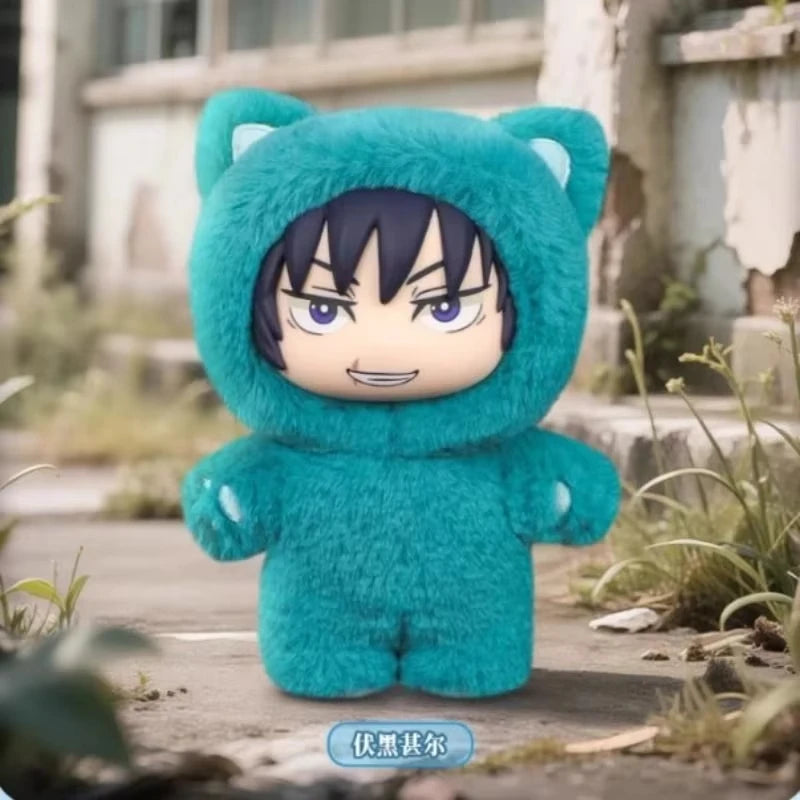 Heißer Vorverkauf: Original Eaki Jujutsu Kaisen Staffel 2 Cat Park Party Gojo Satoru Blindbox Plüschpuppe Taschenanhänger Modellkollektion