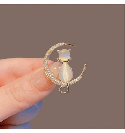 Exquisite Purple Lavender Brooch Women's Brooches Crystal Rhinestone Bouquet Pins Clothing Coat Luxury Jewelry Girl Gift