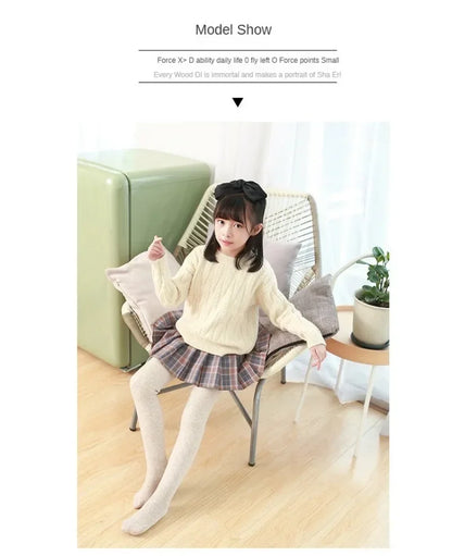 Winter Baby Girls Leggings Thick Warm Tights Girl Skinny Pants Children Pantyhose Kids Winter Leggings For Girls