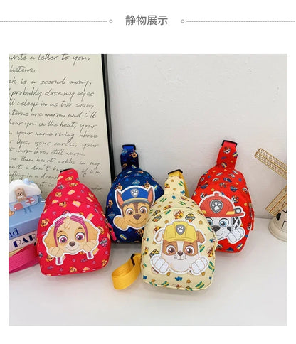 PAW Patrol New Kids Coin Wallet Cartoon Cute Boobs Bag 2025 Boys Girls Fashion Casual Crossbody Bag Gift