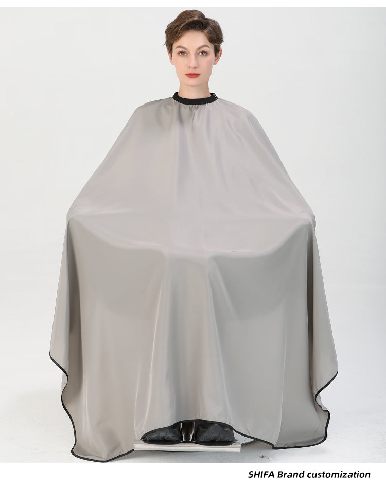 Plus Salon Professional Haircut Shawl Snap Waterproof Hairdresser Hairdressing Apron Barber Hair Cutting Dye Hair Styling Capes