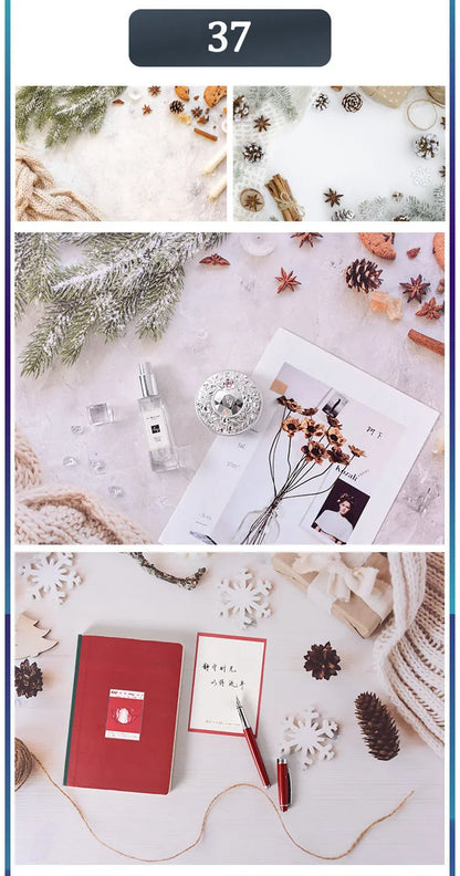 3D Double Sided Photography Backdrops 57*87cm Photos Background Props Product Food Photo Decoration Accessories Wallpaper