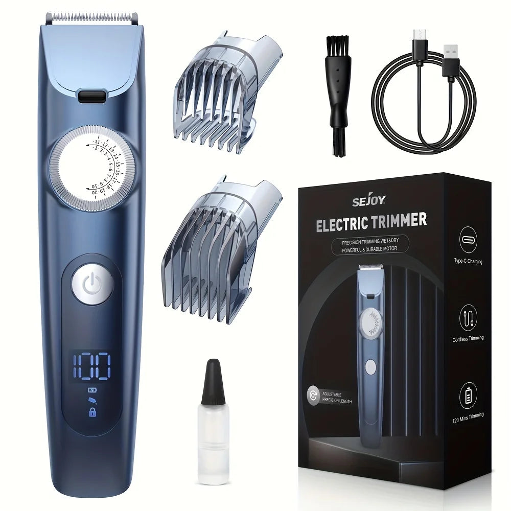 Sejoy Hair Clippers Trimmer for Men Hair Beard Body Arm Professional Electric Outline Edgers Shaver