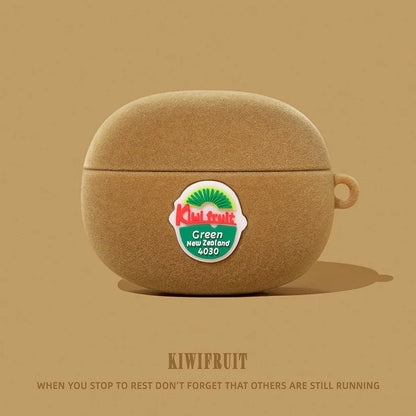 For Airpods 1 2 3 4 Pro Pro 2 kiwi fruit Silicone Earphone Case Accessories Cover