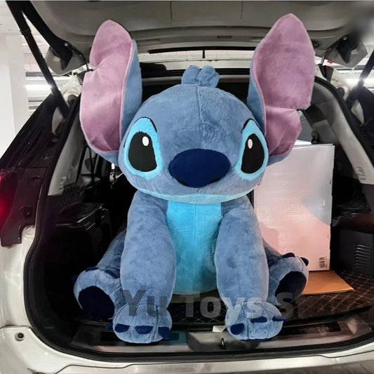 New Disney Giant Size Lilo&stitch Plush Stuffed Doll Animal Couple Cartoon Sleeping Pillow Softmaterial Toy For Christmas Gif