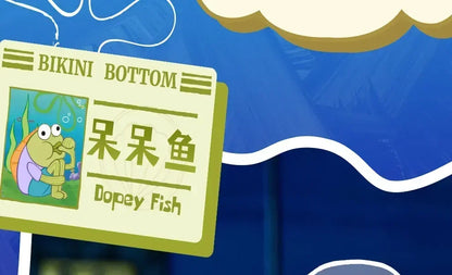 Genuine Bikini Botton Buddies Series Funny Plush Pendant Blind Box Trendy Doll Collection Cartoon Backpack Pendant Surprise Gift