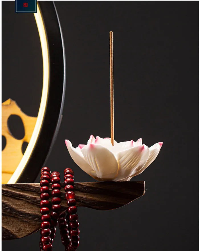 Hot Sell Backflow Incense Burner Home Decor Light Circle for Zen Yoga Meditation home fragrance Aromatherapy Festival Gift