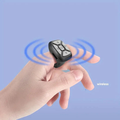 Wireless Bluetooth Mobile Selfie Lazy Artifac Tiktok Remote Control Ring Mobile Phone Bluetooth Controller T For Xiaomi Apple