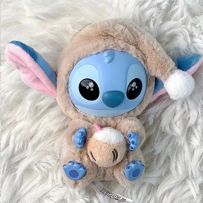 NEW Stitch Eat Something Before Sleep Series Blind Box Plush Dolls Pendant Cute Doll Ornament Mystery Box Surprise Toys Gifts