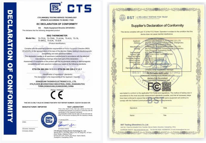 Digital Chef Thermometer Wireless Meat Thermometer Remote Instant Read BBQ Cooking Food Thermometer for Kitchen Oven Grill