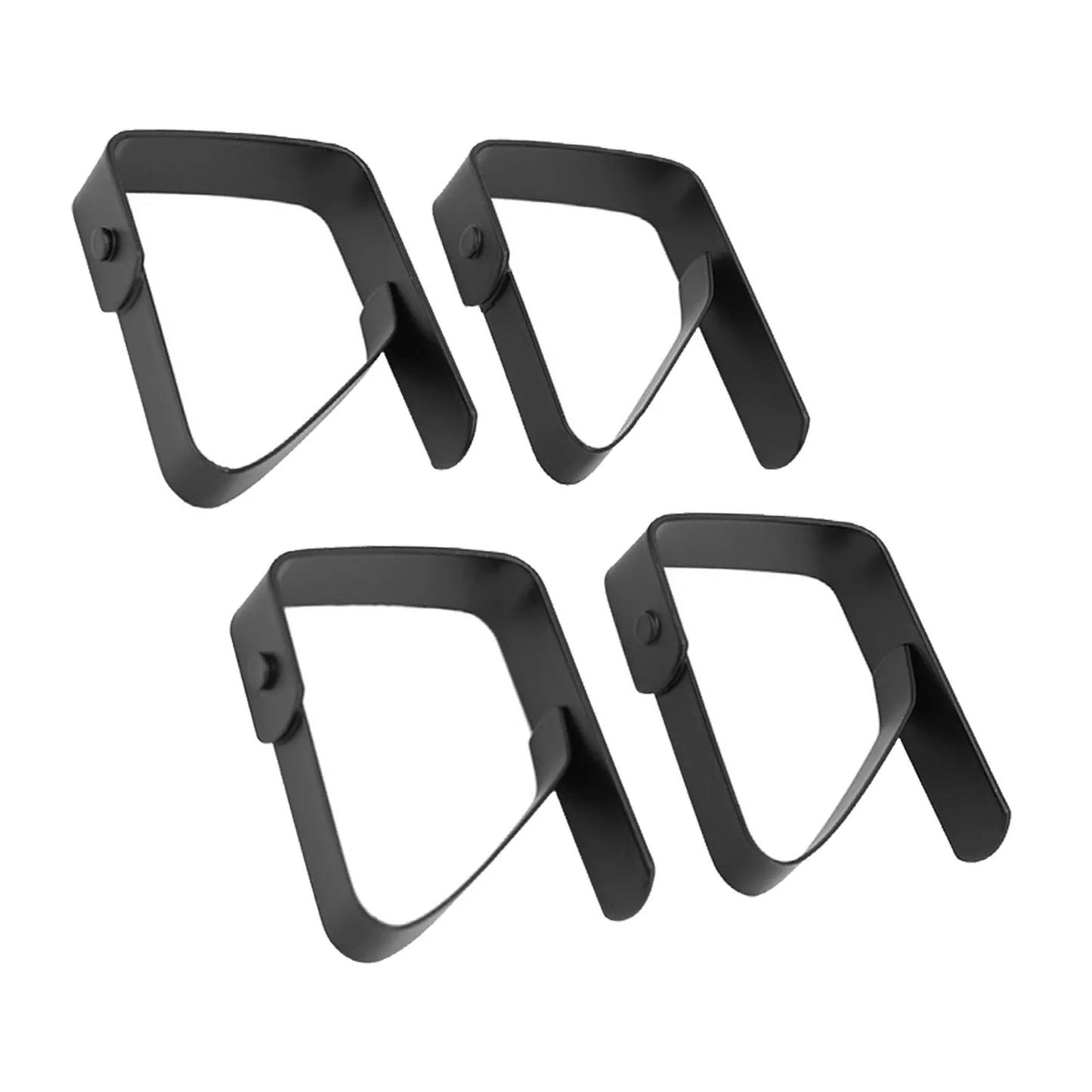 Tablecloth Clips 4Pcs - Stainless Steel Anti-Slip Table Cloth Holder Clamps for Outdoor Picnic