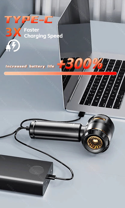Car Vacuum Cleaner High Power Portable Handheld Wireless Brushless Motor Cleaning Machine Powerful Air Duster for Home Appliance