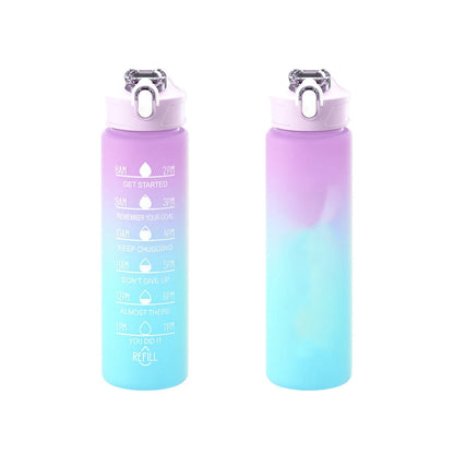 750ml CR7 Sports Water Bottles Anime Football Star Ronaldos Frosted Bottle Outdoor Travel Gym Fitness Jugs Portable Drinking Cup