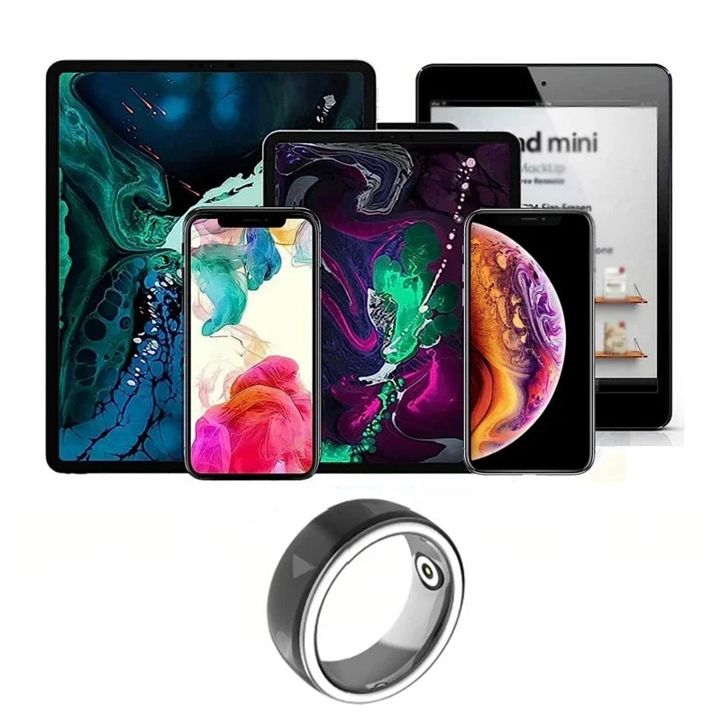 Tiktok Short Video Smart Ring App Page Turner IPX8 Magnetic Charging Photo Remote Control Mobile Phone Screen Scraper Rings