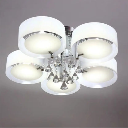LED Crystal Ceiling Light Chandelier Lamp, 5/7 Head