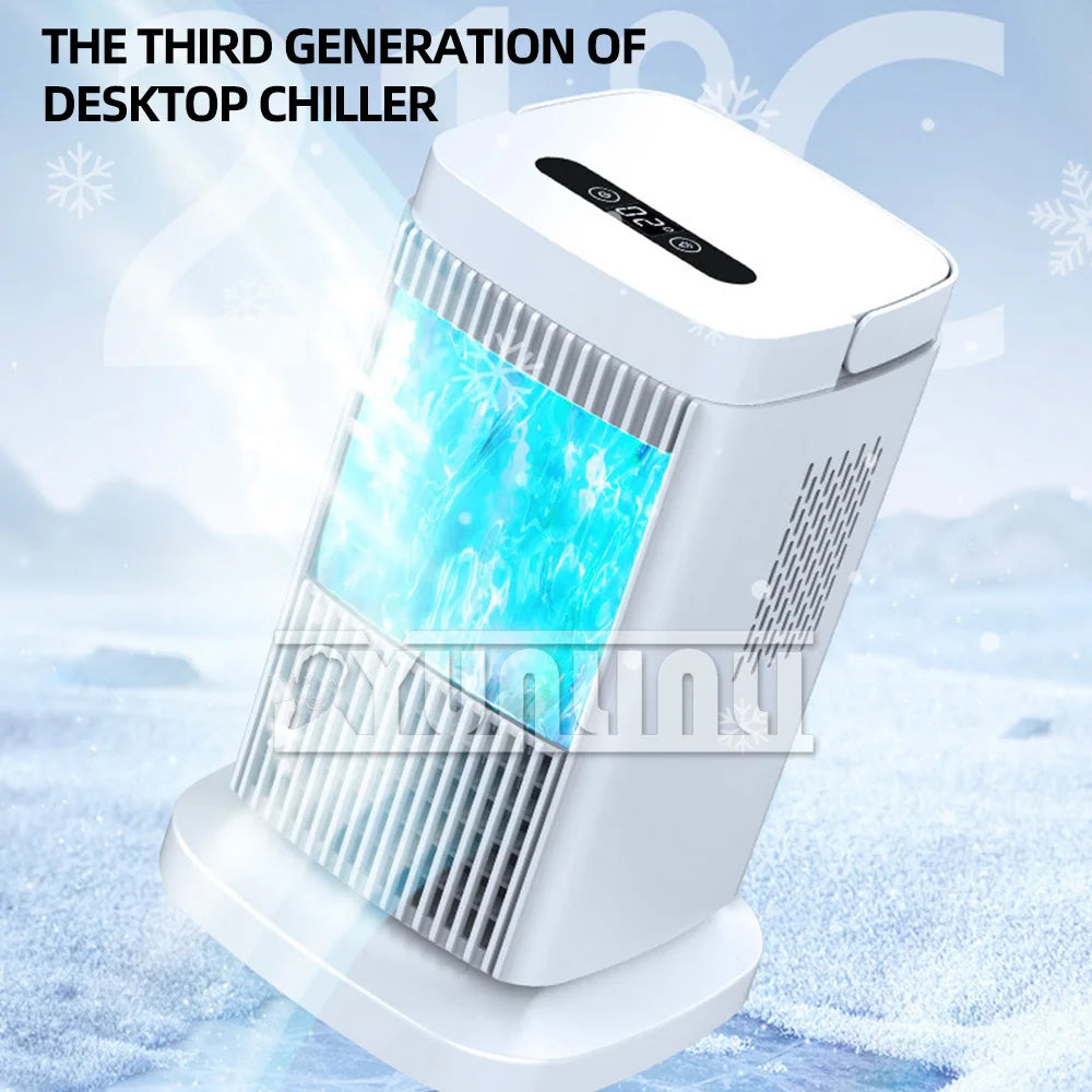 Summer Air Conditioning Fan Portable Mini Air Conditioner Electric Cool Fan Home Silent Ventilador Cooler