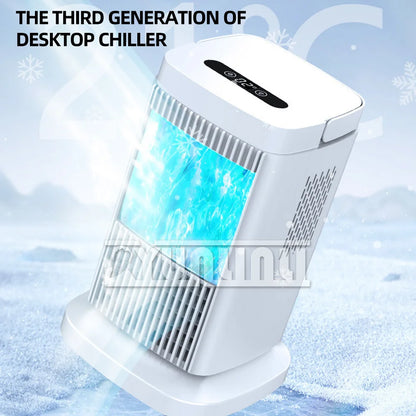 Summer Air Conditioning Fan Portable Mini Air Conditioner Electric Cool Fan Home Silent Ventilador Cooler