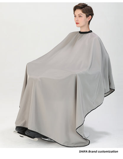 Plus Salon Professional Haircut Shawl Snap Waterproof Hairdresser Hairdressing Apron Barber Hair Cutting Dye Hair Styling Capes