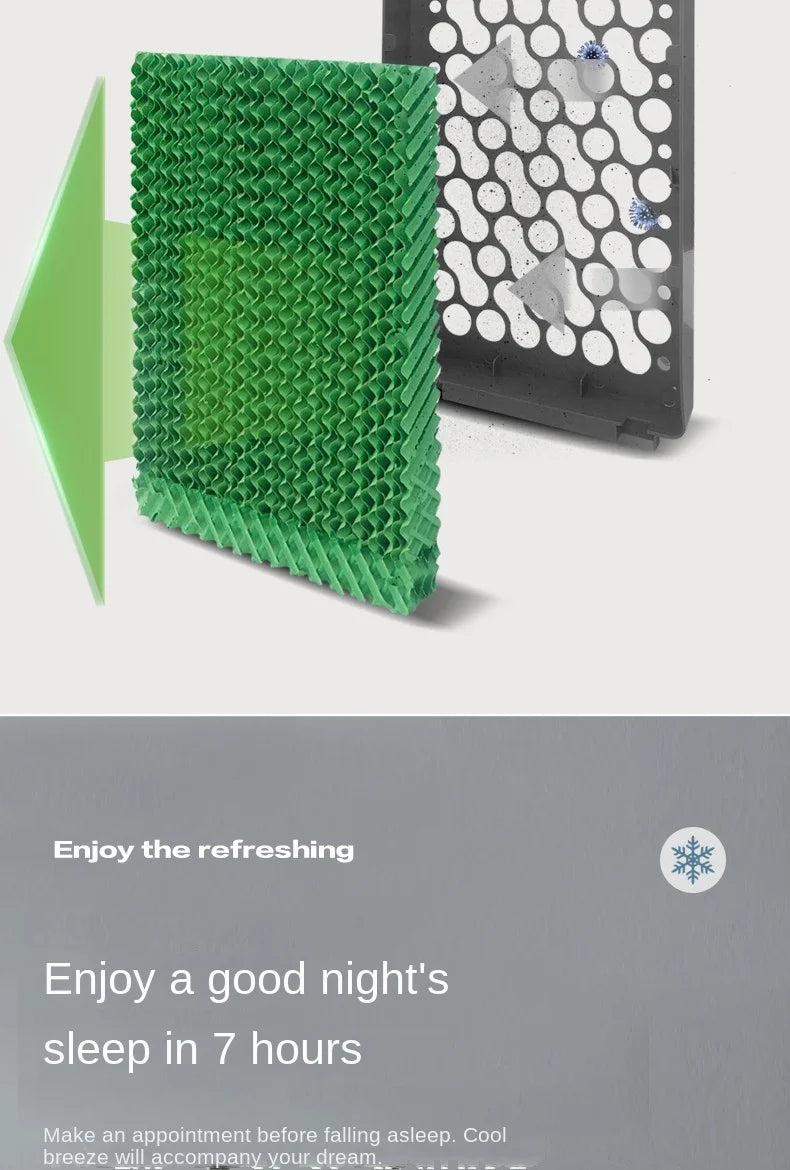 Haier Air Conditioner Fan Cooling Fan Humidification Refrigeration Bladeless Fan Household Air Conditioner Small Air Conditioner