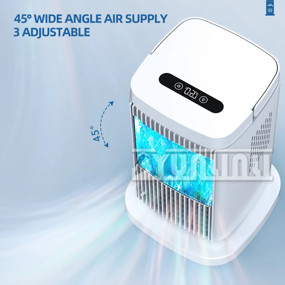 Summer Air Conditioning Fan Portable Mini Air Conditioner Electric Cool Fan Home Silent Ventilador Cooler