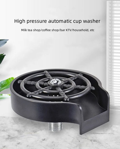 Automatic Faucet Cup Washer, Washing Machine, Bar Glass Rinser, Coffee Pitcher, Wash Cup Tool for Kitchen, Hotel, Home