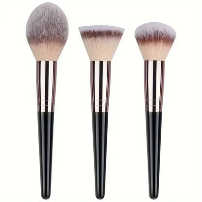 Complete Professional Makeup Brushes Set All in One Kit for Eyeshadow Eyeliner Face and Detailed Cosmetics Application Tools
