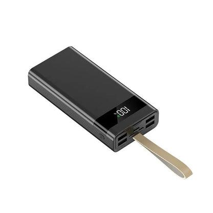 20000mAh Power Bank Portable Fast Charger 4 USB High Volume LED Battery Pack