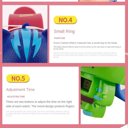 Ninja Turtles TMNT Kid Cartoon Cool Watch Toy 3D Watches Birthday Gift Electronic Watches Toy Watch Clock Children Xmas Gift New