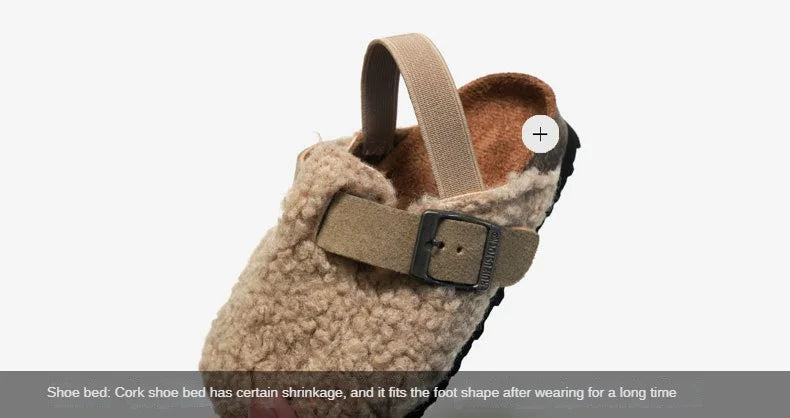 Kids Fleece Slippers - Warm Plush Clogs for Boys & Girls | Soft Sole Baby Shoes