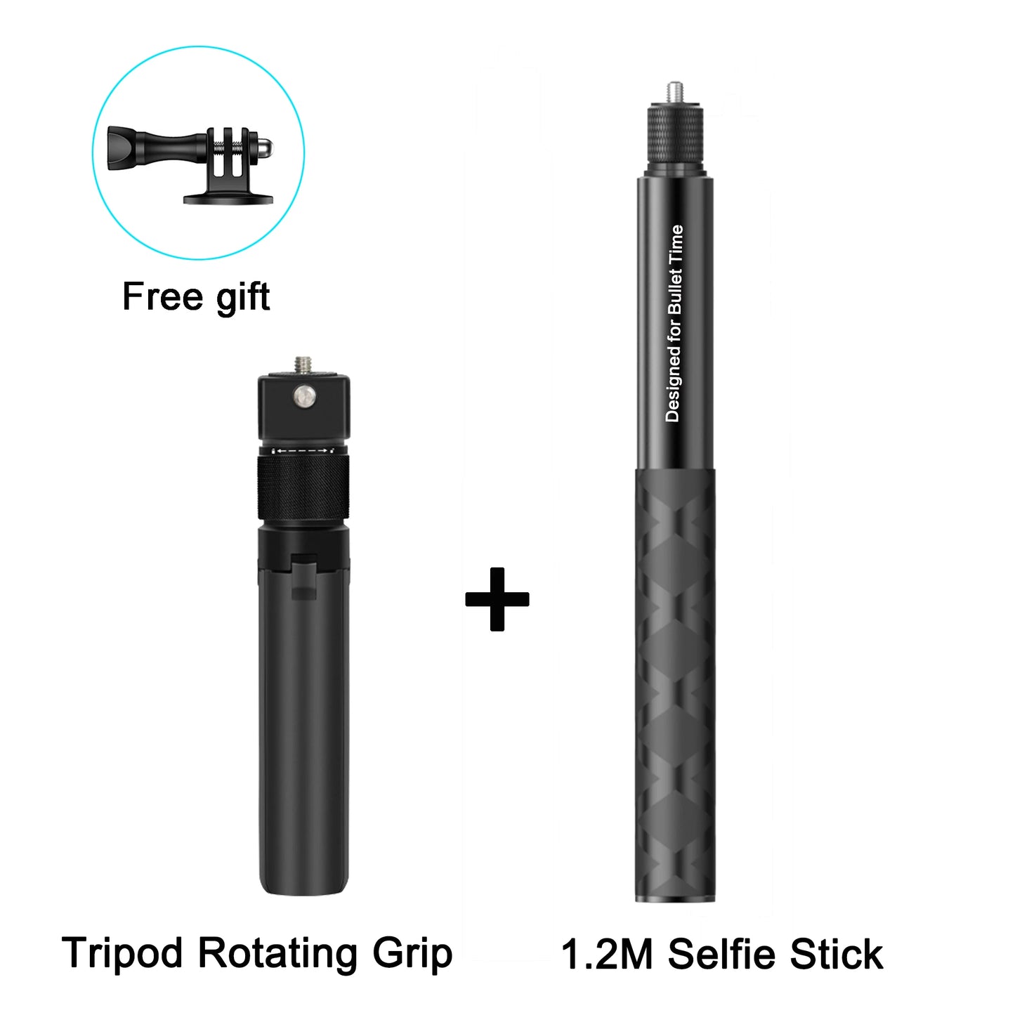 For Insta360 Invisible Selfie Stick Bullet Time Bundle Handle for Insta 360 x5 x4 GO 3S Ace Pro GO 3 x3 Stick Accessories