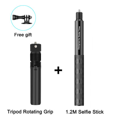 For Insta360 Invisible Selfie Stick Bullet Time Bundle Handle for Insta 360 x5 x4 GO 3S Ace Pro GO 3 x3 Stick Accessories