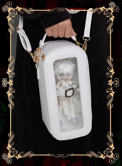Original BJD Dolls Protections Bag Large Capacity Square Multi-function Bag Personality Bags for 30cm Mini Figures Figurines