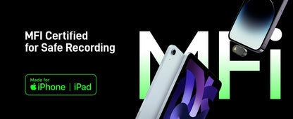 MAONO Wave T1 mini Wireless Lavalier Microphone Mini Lapel Mic for iPhone Android PC AI Noise Cancellation for Video Recording