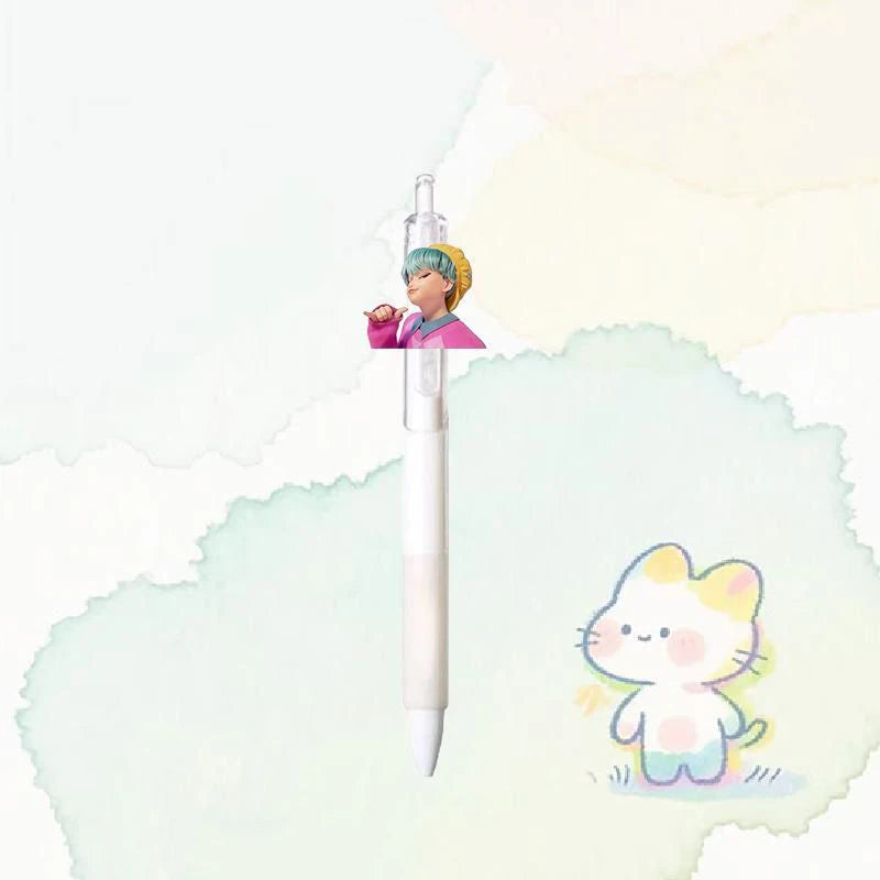 Demon Hunters Gel Pen Kpop Pen Hunter Ballpoint Pen Party Favors for Guest School Office Stationery Supplies Writing Tools