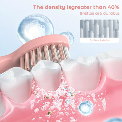 SEJOY Electric Sonic Tooth Brush for Adult USB Rechargeable Electric Toothbrush Washable with 7 pcs Replacement Heads