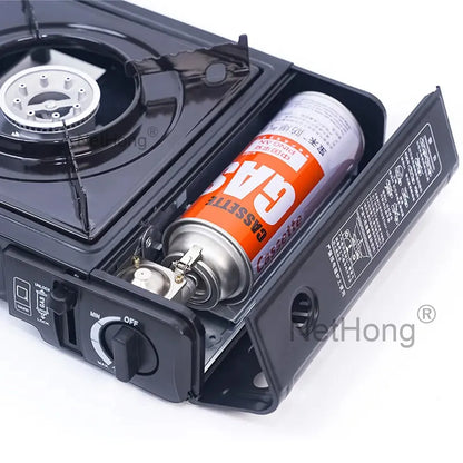 Portable Camping Gas Stove Single Burner Cooker BBQ Outdoor Heater Gas Camping~