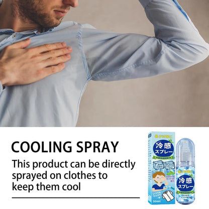 Cooling Spray Outdoor Sun Protection And Cooling Spray Cooling Spray Students Summer An Excellent Anti-Heat And Cooling Solution
