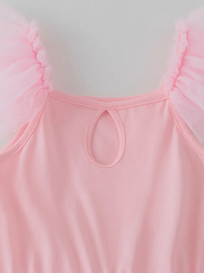 Baby Girl Princess Tutu Dress Sleeveless Infant Toddler Puffy Ballet Dress Black Pink White Party Dance Baby Clothes 1-8Y