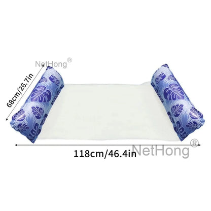 Portable Floating Water Hammock Toy Swimming Chair Iatable Float Pool Beds~