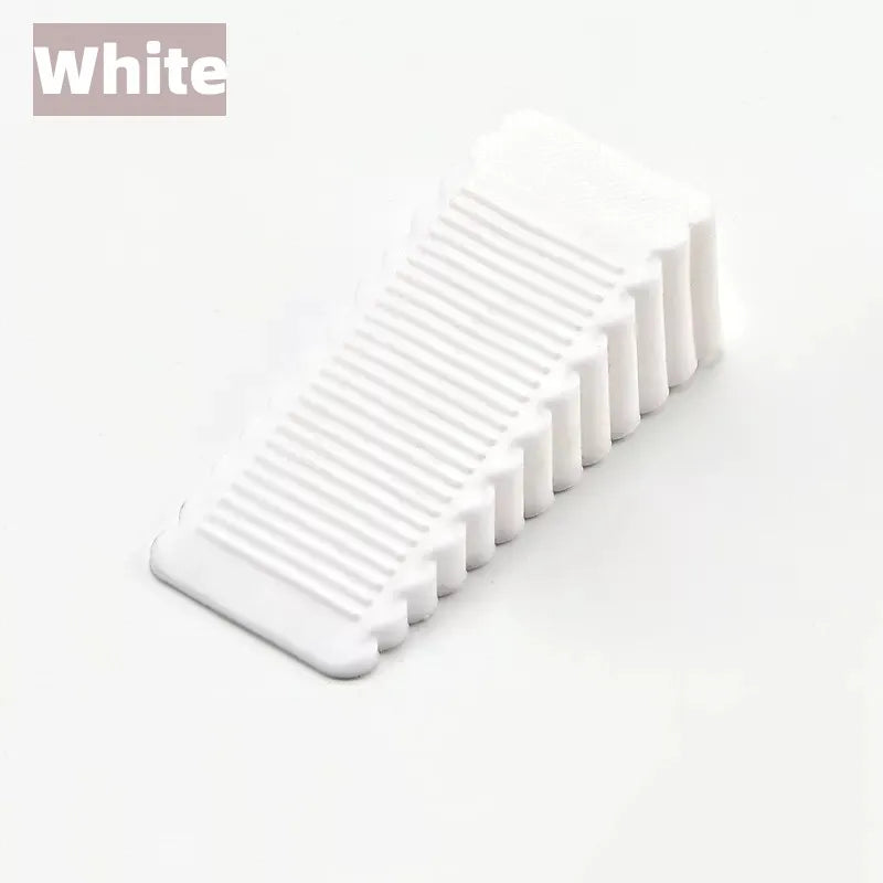 Safety Silicone Door Stop Stoppers Block Wedge Doorstops Door Stopper Home Office Door Rear Retainer Anti-collision Stop